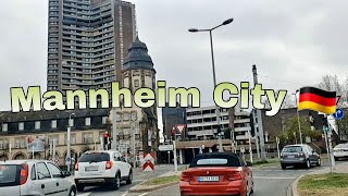 Mannheim City Driving Tour 2022 🇩🇪  Germany 🇩🇪 || mannheim 4k video