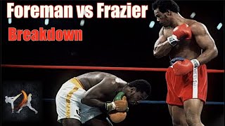 George Foreman vs Joe Frazier Explained - The Sunshine Showdown | Fight Breakdown |