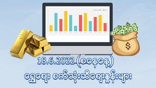 ဇွန် (၁၈)ရက်နေ့ ရွှေ/စက်သုံးဆီ ဈေးနှုန်းများ