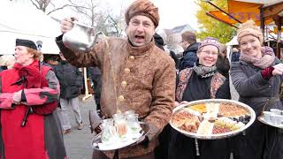 Mittelalterlicher Markt zur Weihnachtszeit