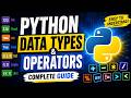 Python Data Types & Operators Explained | Master Python Basics_Code With JS