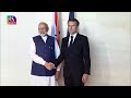 PM Modi holds bilateral meeting with French President Emmanuel Macron during the G20 Summit in Bali