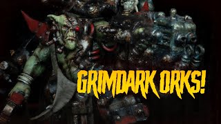 Paint ORKS in the Grimdark Style || WARHAMMER 40,000 Ork Big Mek