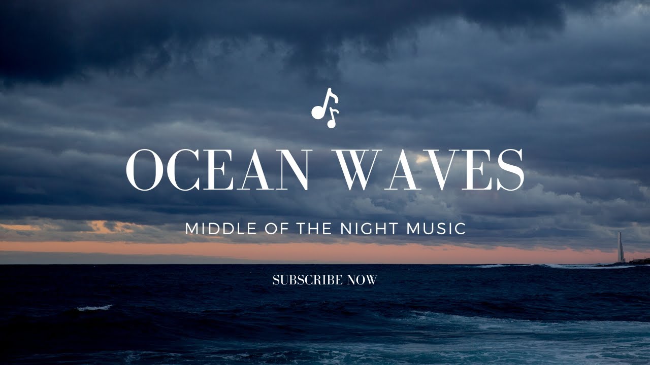 Black Screen Ocean Wave Sounds 10 Hours Youtube