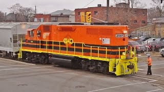 RAILREEL SOR 2081 GP38-2 Clarence Street Brantford Ont Jan 25 2017