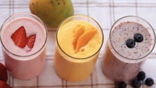 Exotic Fruit Lassi | Easy Summer Drinks to beat the heat | Fruit - Yogurt smoothie | SR E 39