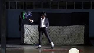 UNIVERSITY STUDENT KILLING MJ'S BILLIE JEAN IN A TALENT SHOW