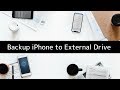 How to Backup your iPhone or iPad to an External Drive or NAS