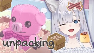 【Unpacking】(1) 疲れてる時は、のんびりお片付け🍼【アンパッキング】