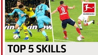 Top 5 Skills 2018/19 So Far - Thiago, Lewandowski, Sancho & Co