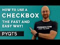CheckBoxes - PyQt5 GUI Thursdays #20