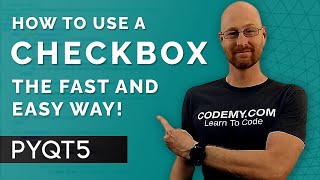 CheckBoxes - PyQt5 GUI Thursdays #20