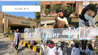 A WEEK IN THE LIFE OF 3RD YEAR BDS STUDENT || CMH LAHORE || BAREERAH NOOR