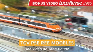 Le TGV PSE en 10 ÉLÉMENTS de chez REE Modèles !