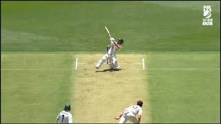 David Warner's astonishing six against Shaheen Shah Afridi in his Last Test Match | Day 1 Highlights