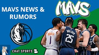Mavericks News & Rumors: Luka Doncic & Devin Booker BEEF + Kyrie Irving Re-signing With Mavs?