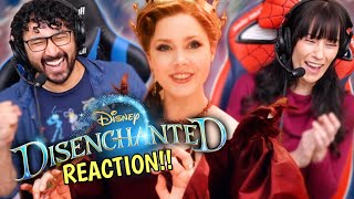 DISENCHANTED MOVIE REACTION! First Time Watching Enchanted 2! Full Movie Review | Disney+ 2022