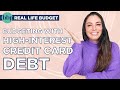 BBP REAL LIFE BUDGET: Credit Card Debt + Budget Tips