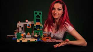 [ASMR] Lego Minecraft Creeper House | Lego Build #3