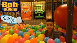 Indoor Playground Arcade Kids Fun Bob The Builder And Pingu In Real Life Ckn Toys