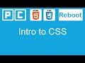 HTML5 and CSS3 beginners tutorial 11 - Intro to CSS