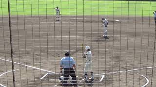 2023年9月30日）秋季兵庫県大会準々決勝）報徳学園5-2神戸国際大附（明石第１試合）