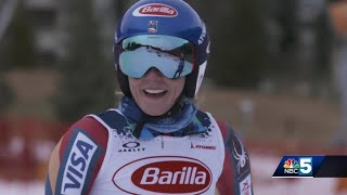 American skier Mikaela Shiffrin fails to finish first race at worlds