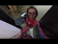 SPIDER-MAN CAN'T GET RID OF THE NEIGHBOR GIRL IN LOVE (Funny Spider-Man-Girl in real life)