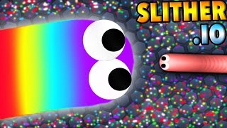 Slither.io: World Record & Funny Moments Slither.io Snake! (Slither.IO Gameplay)