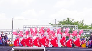 [4K] 常笑　『春架-haruka-』　犬山踊芸祭 2018 石作公園メイン会場 (中央)