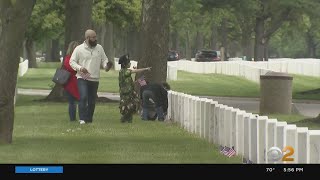 Fallen Heroes Honored During Memorial Day At Long Island National Cemetery