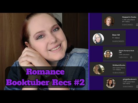 Romance Booktubers Recommendations 2 Youtube
