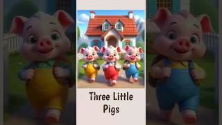 Three little pigs (3 little pigs) | bedtime stories for kids in English 4k | #short #shortsfeed