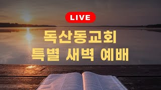 독산동교회 특별새벽예배 (2025.1.10) / 실패의 자리에서 일어나라 / 여호수아 7장 7~13절 /엄성금 담임목사