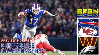 Can Josh Allen End the Bills' Curse? Will Saquon Carry Philly to Glory? NFL Conference Championship