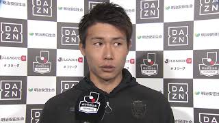 【公式】試合後インタビュー動画：車屋 紳太郎（川崎Ｆ）川崎フロンターレvs大宮アルディージャ 明治安田生命Ｊ１リーグ 第34節 2017/12/2