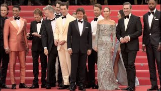 Tom Cruise, Jennifer Connelly and the cast of Top Gun: Maverick in Cannes