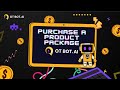 Purchase a Product Package | QT Bot Instruction