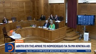 Δεκτό επί της Αρχής το νομοσχέδιο για τα μη κρατικά πανεπιστήμια | OPEN TV