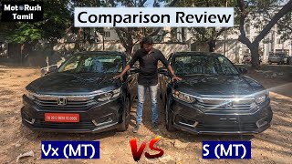 Honda Amaze - Comparison And Manual Drive Impression | MotoRush Tamil