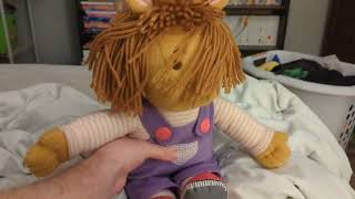 1998 Playskool Talking D.W. Read Plush from Arthur on PBS Kids Review for FlickaLova2000 Returns