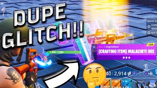 working duplication glitch fortnite save the world real or fake - fortnite pve duplication glitch