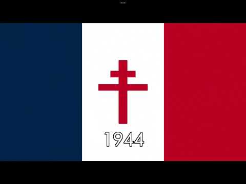 Historical Flags Of France Youtube