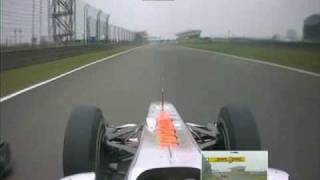 Hamilton pases Schumacher chinese 2010 China overtakes Schumacher Hamilton 2010