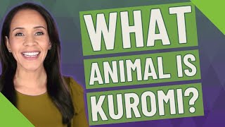 What animal is kuromi?