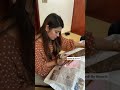 Doing Bridal Mehendi