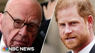 Prince Harry settles legal battle with British tabloid