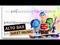 ✨ Bundle of Joy from Inside Out | alto saxophone sheet music