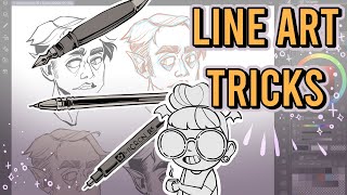 How to Line Art - Tips and Tricks