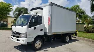 FOR SALE 2018 HINO 195 14 FT Reefer Box Truck